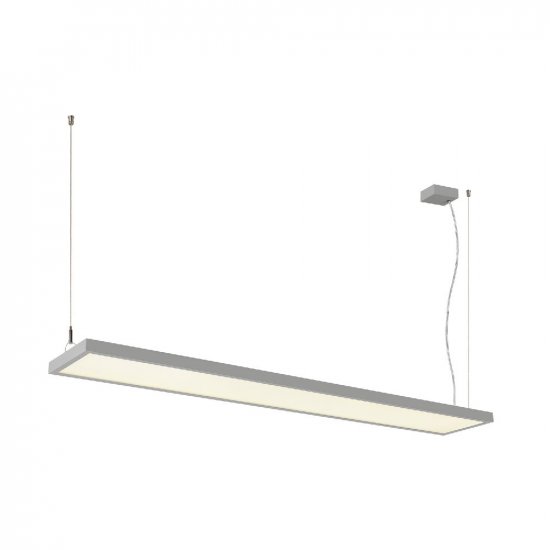 SLV Worklight Pro 150 Pendelleuchte 150cm 4000K DALI Touch grau