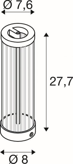 SLV Quimera Tischleuchte 2700/3000K gebürstet messing