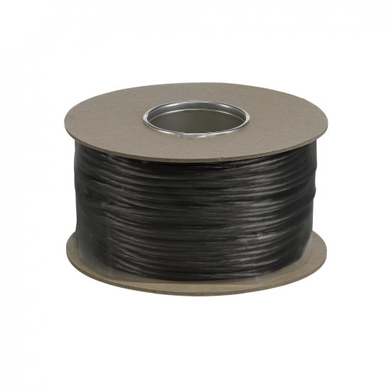 SLV Niedervolt-Seil für TENSEO Niedervolt-Seilsystem schwarz 6mm² 100m