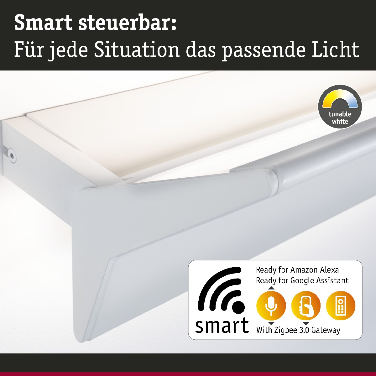 Paulmann 79512 LED Wandleuchte Home Smart Stine Zigbee