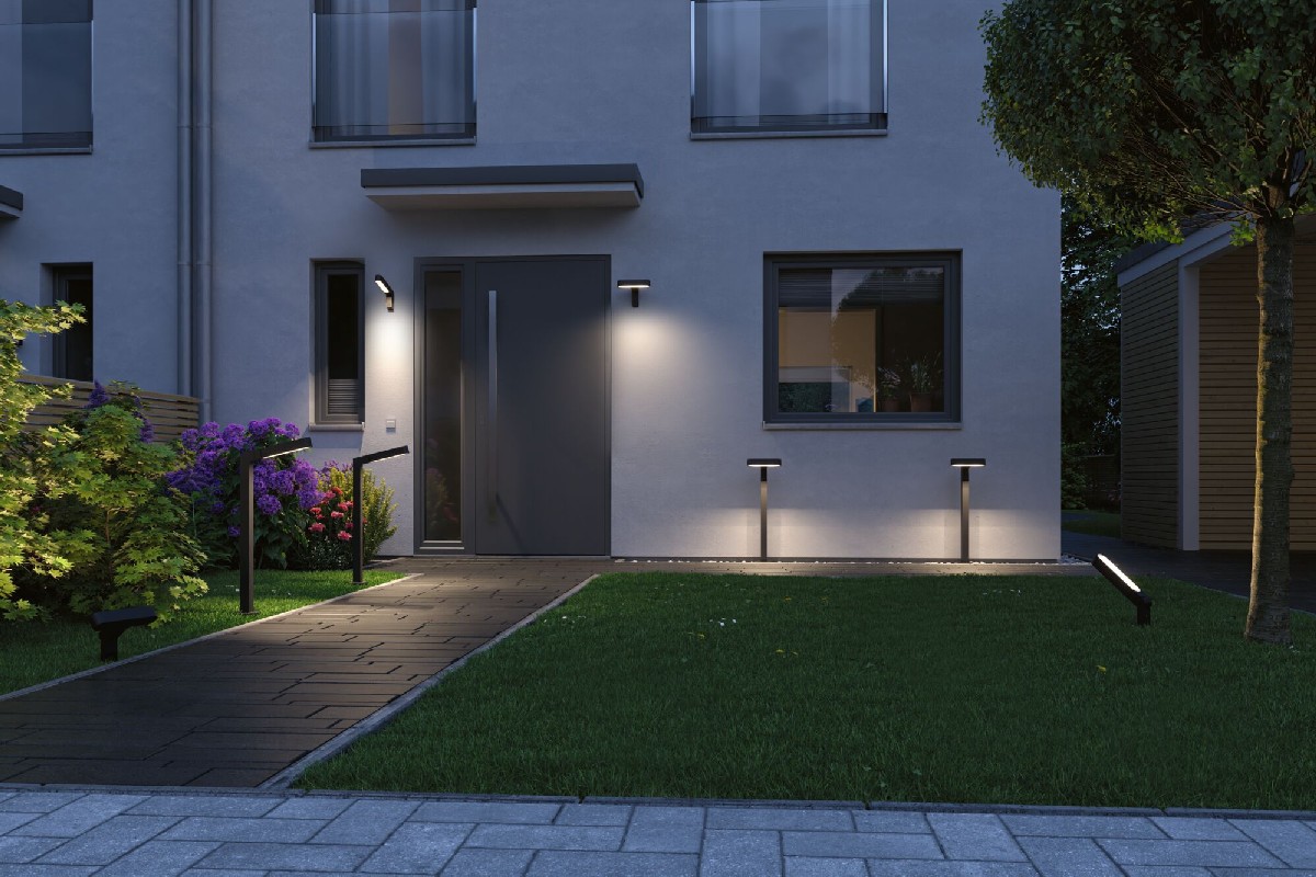Paulmann 94549 House Ito LED Außenwandleuchte Bewegungsmelder