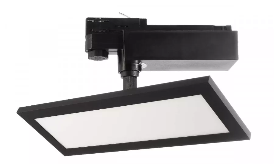 Deko-Light 3-Phasenleuchte Panel Track Light 20W 2200lm 4000K Schwarz 707137