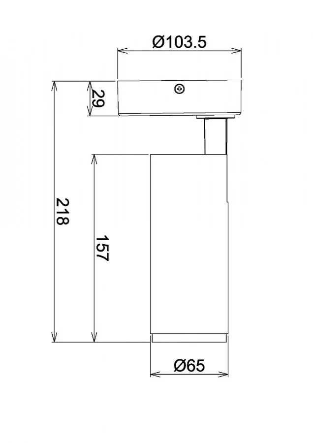 Deko-Light Deckenaufbauleuchte Lucea Tilt 10W DTW 1800-2700K Weiß