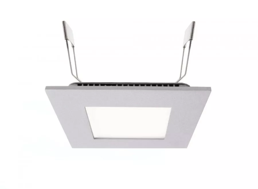 Deko-Light Deckeneinbauleuchte LED Panel Square 8 7W 560lm 4000K Grau