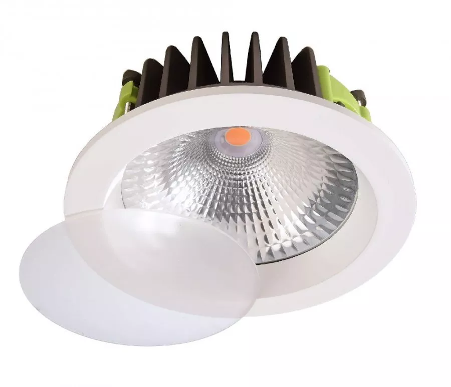 Deko-Light LED Deckeneinbauleuchte COB 170 25W 2100lm dimmbar 3000K Weiß