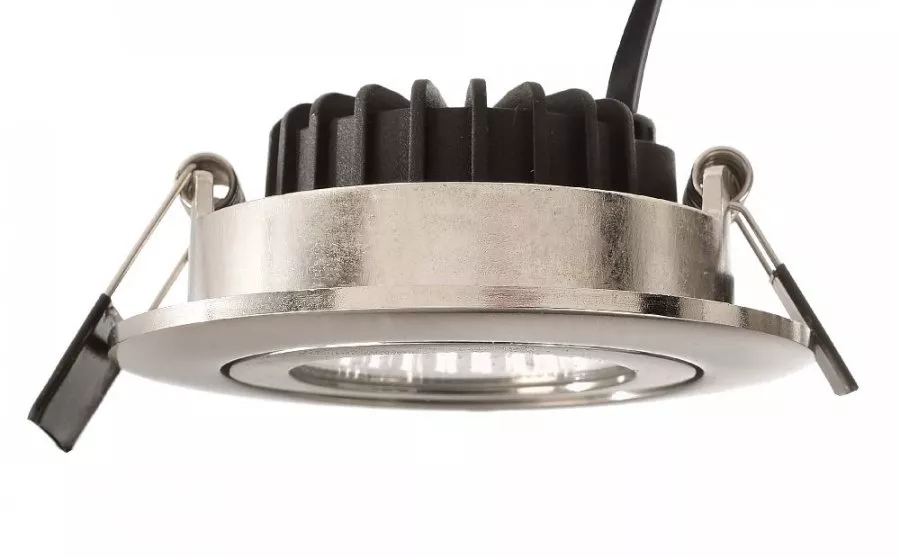 Deko-Light LED Deckeneinbauleuchte Dione IP20 8,5W 750lm dimmbar 2700K Nickel