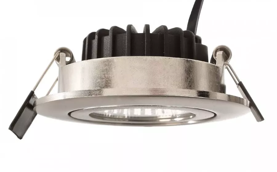 Deko-Light LED Deckeneinbauleuchte Dione 230V 8,5W Dim to Warm 480lm 1800-3000K Nickel