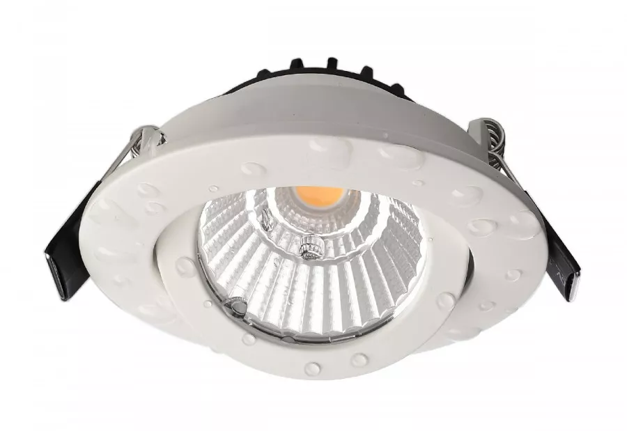 Deko-Light LED Deckeneinbauleuchte Dione IP44 8,5W 800lm dimmbar 3000K Weiß 565393