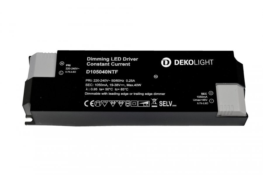 Deko-Light LED-Netzgerät CC DC dimmbar Basic CC D105040NTF/40W