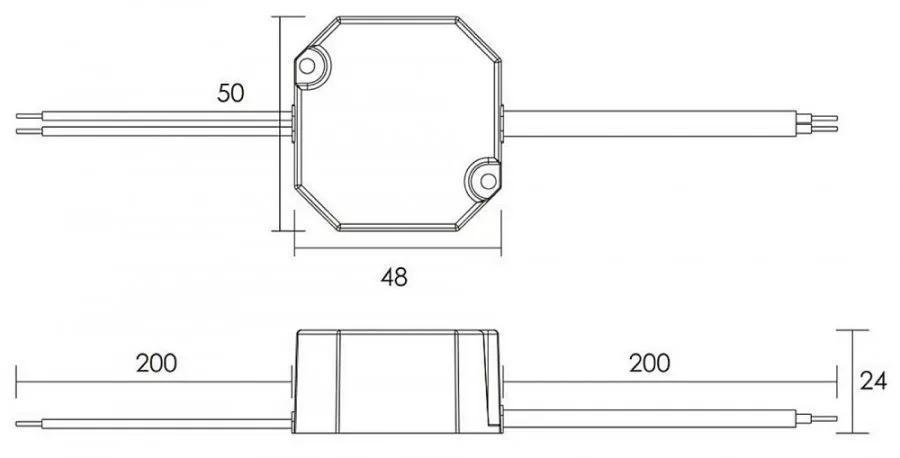 Deko-Light LED-Netzgerät CC DC dimmbar Octo IP65 CC RSM-12-700T/12W