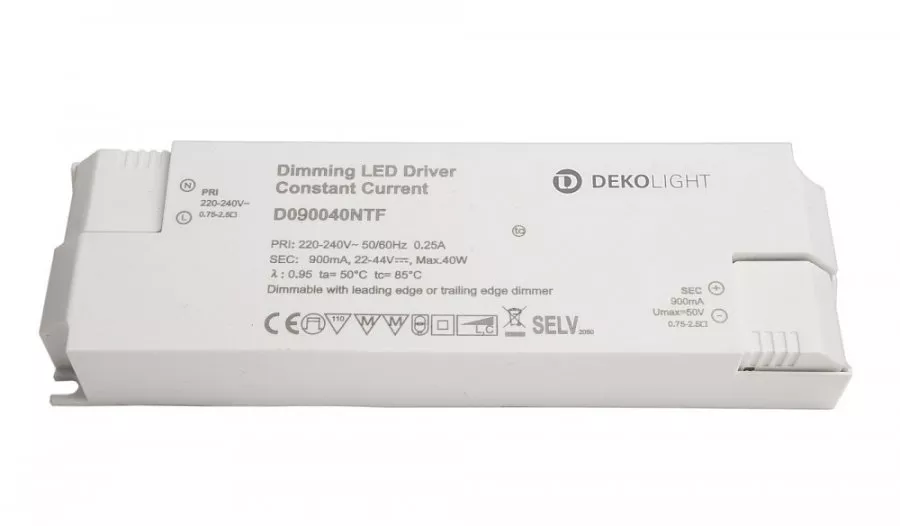 Deko-Light LED-Netzgerät CC DC dimmbar CC D090040NTF/40W