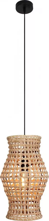 ECO-LIGHT Pendelleuchte Capella 61cm 1xE27 Rattan natur