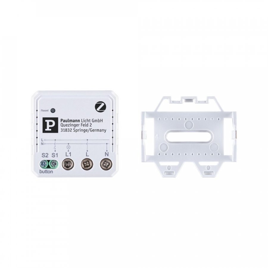 Paulmann 50139 Unterputzaktor Smart Home Zigbee 3.0 On/Off Weiß