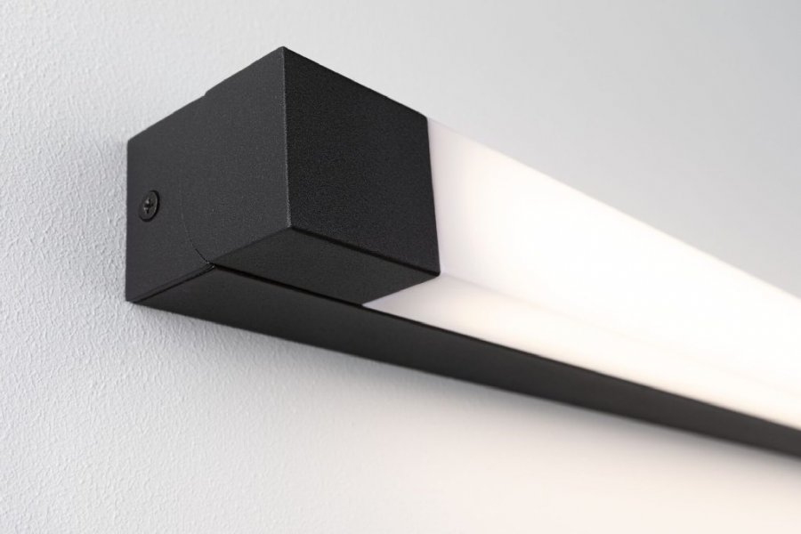 Paulmann 71216 Selection Bathroom LED Spiegelleuchte Quasar IP44 3000K 600lm 230V 7,5W Schwarz_6