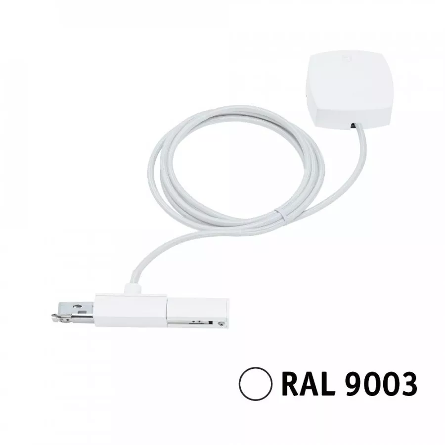 Paulmann 95645 URail Einspeisung Kabel 2m max. 1000W Signalweiß
