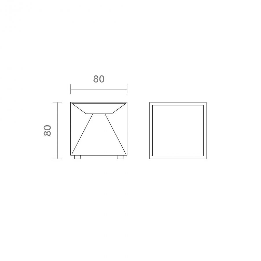 Sigor Akku-Tischleuchte Nutalis mini graphitgrau 2,2W Flex-Mood 2200K/2700K IP54 Ra85 dimmbar