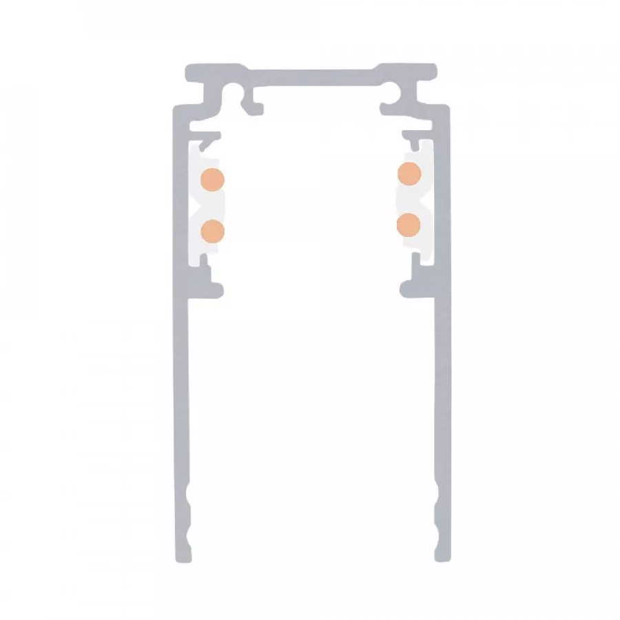 SLV 1m Aufbauschiene tief 48V TRACK weiß DALI