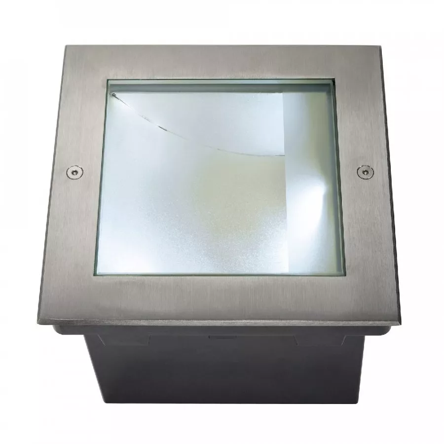 SLV Dasar 255 Outdoor Bodeneinbauleuchte LED 4000K IP67 edelstahl 316 asymmetrisch 34W