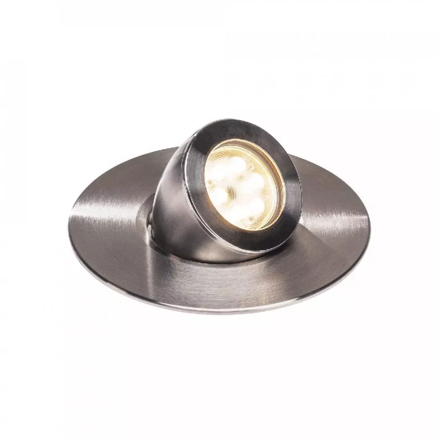 SLV Gimble Out Bodeneinbauleuchte LED 13W 3000K Edelstahl 316 36° IP67