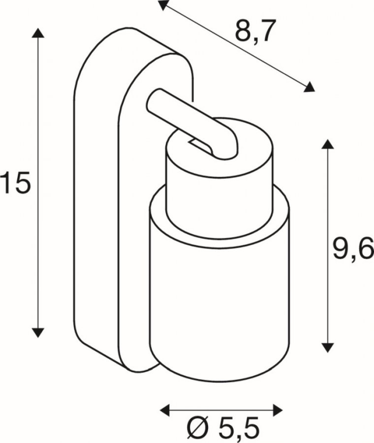 SLV Puri 2.0 Tube Wand- und Deckenaufbauleuchte mit Schalter rechteckig 1x max. 6W GU10 weiß_2