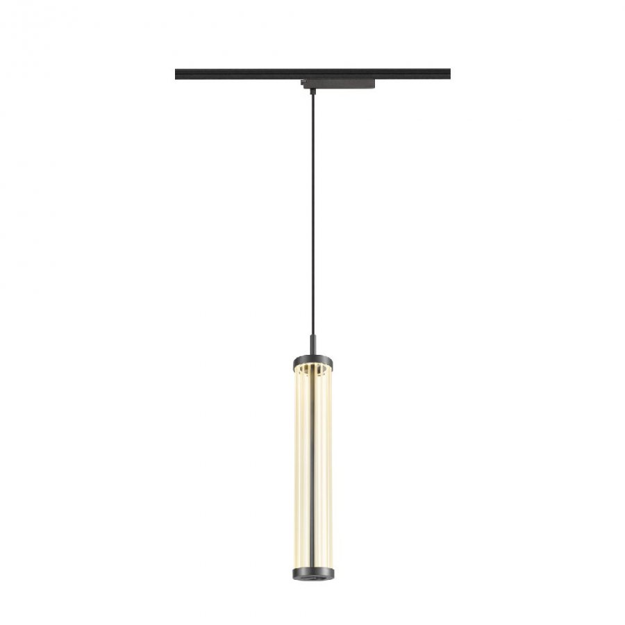 SLV Quimera 1-Phasen Pendelleuchte Pendellänge 150cm 2700K PHASE dunkel bronze