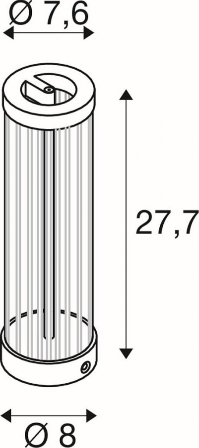 SLV Quimera Tischleuchte 2700/3000K dunkel bronze