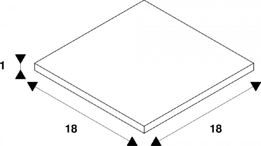 SLV Betonankerset für SQUARE POLE ROX ACRYL POLE und ARCOLOS UP BEAM,Edelstahl 304