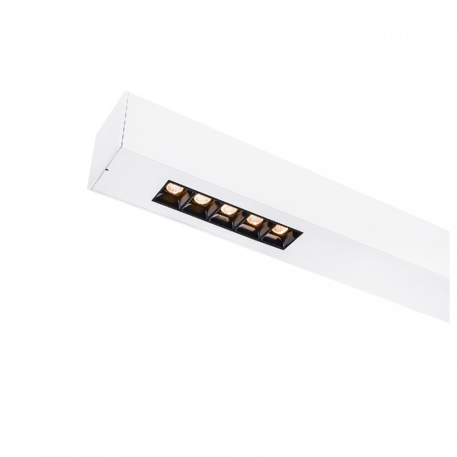 SLV Q-LINE® LED Indoor Deckenaufbauleuchte, 1m, BAP, weiß, 3000K