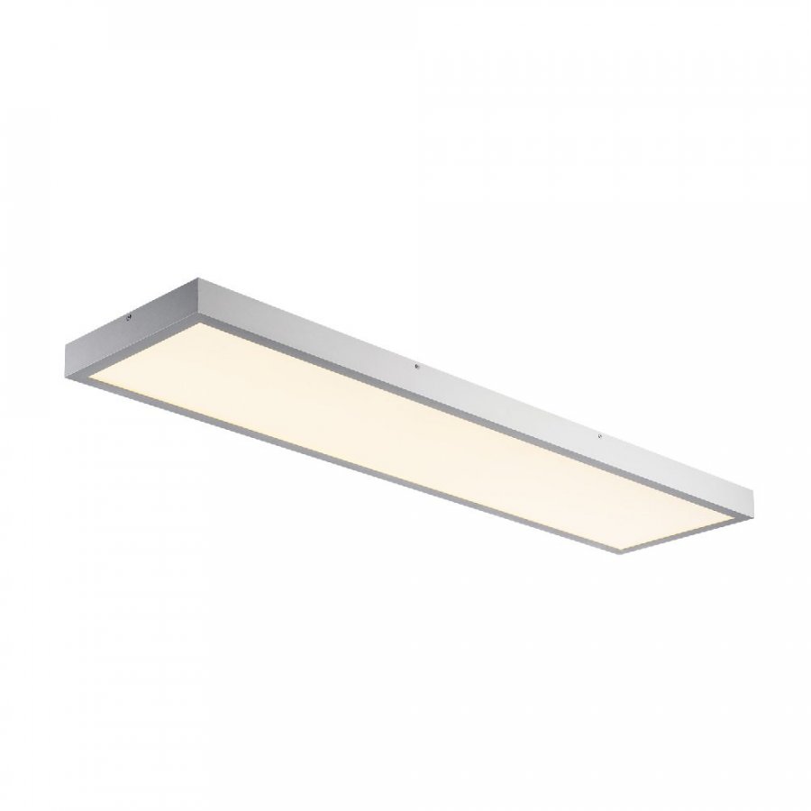 SLV Panel Dali Indoor LED Deckenaufbauleuchte 1200x300mm grau