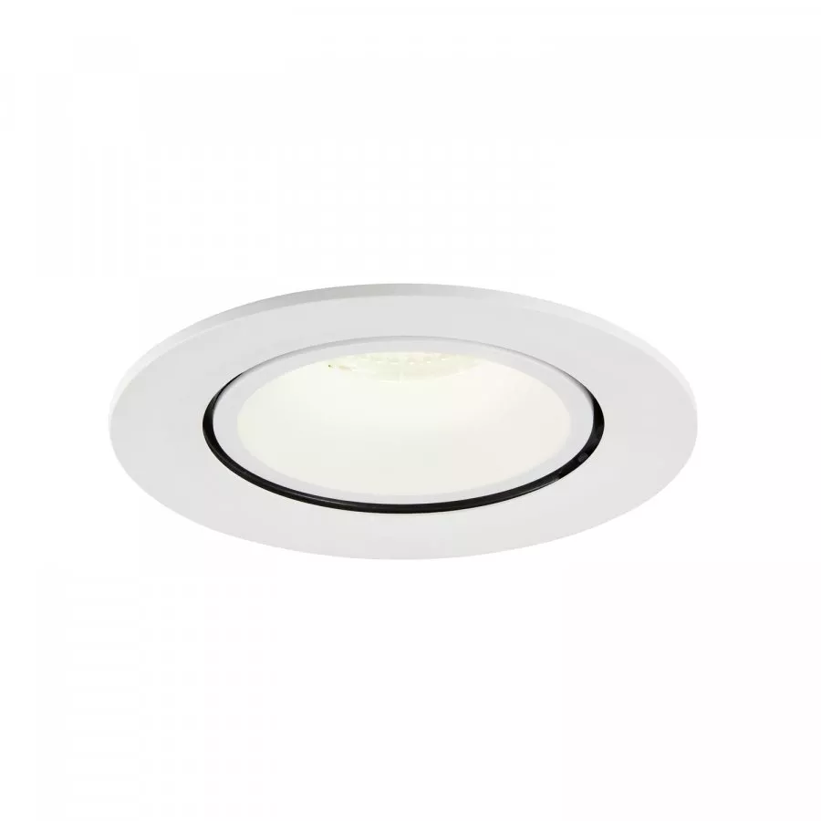 SLV Numinos Gimble L LED Deckeneinbauleuchte 25,4W 2450lm 4000K 20° dreh- und schwenkbar weiß