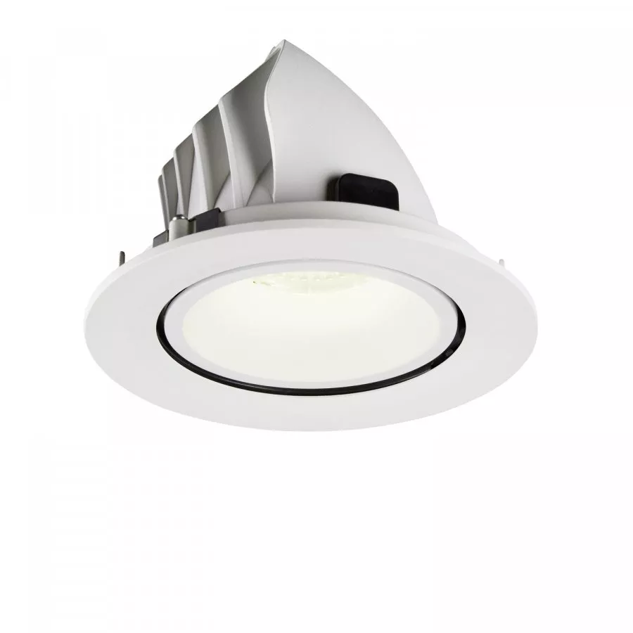 SLV Numinos Gimble L LED Deckeneinbauleuchte 25,4W 2450lm 4000K 40° dreh- und schwenkbar weiß