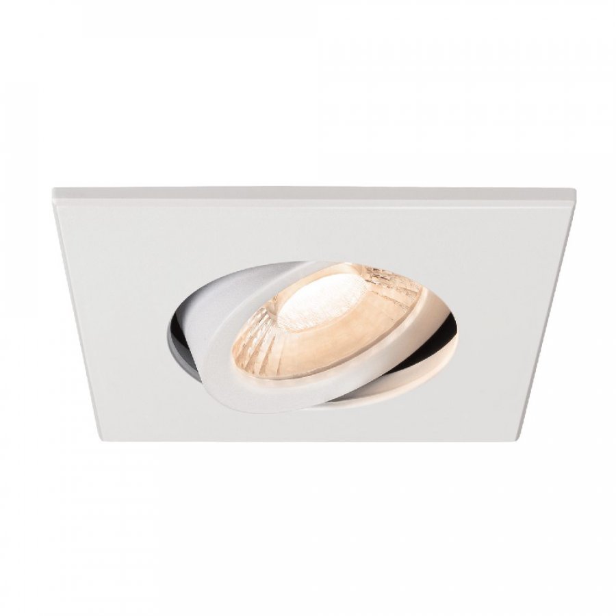 SLV Universal Downlight Abdeckung für Downlight IP20 schwenkbar eckig weiss