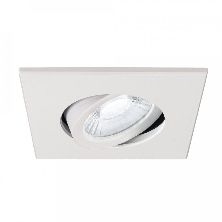 SLV Universal Downlight Abdeckung für Downlight IP20 schwenkbar eckig schwarz