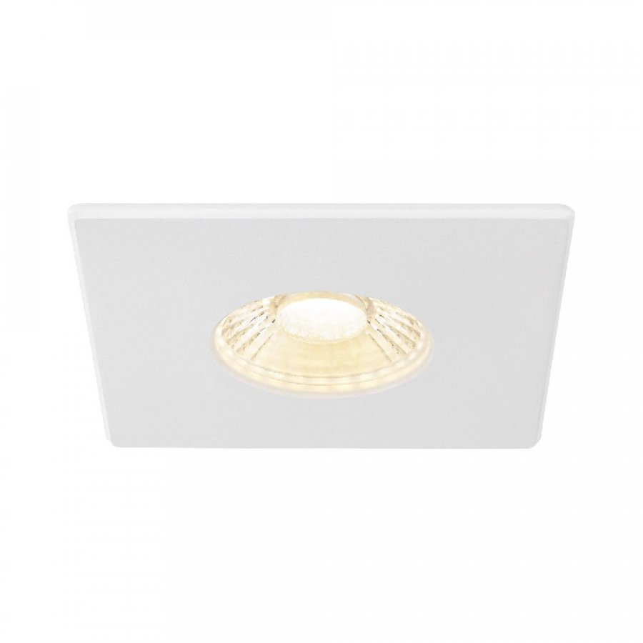 SLV Universal Downlight Abdeckung für Downlight IP65 eckig weiß