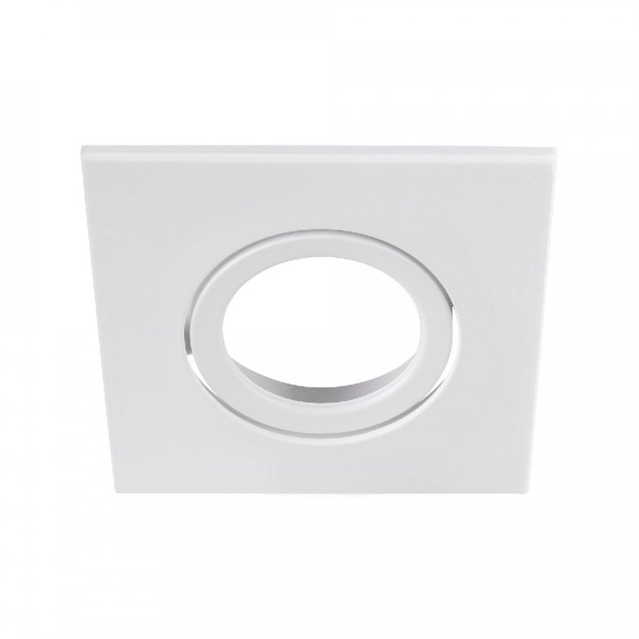 SLV Universal Downlight Abdeckung für Downlight IP20 schwenkbar eckig weiss