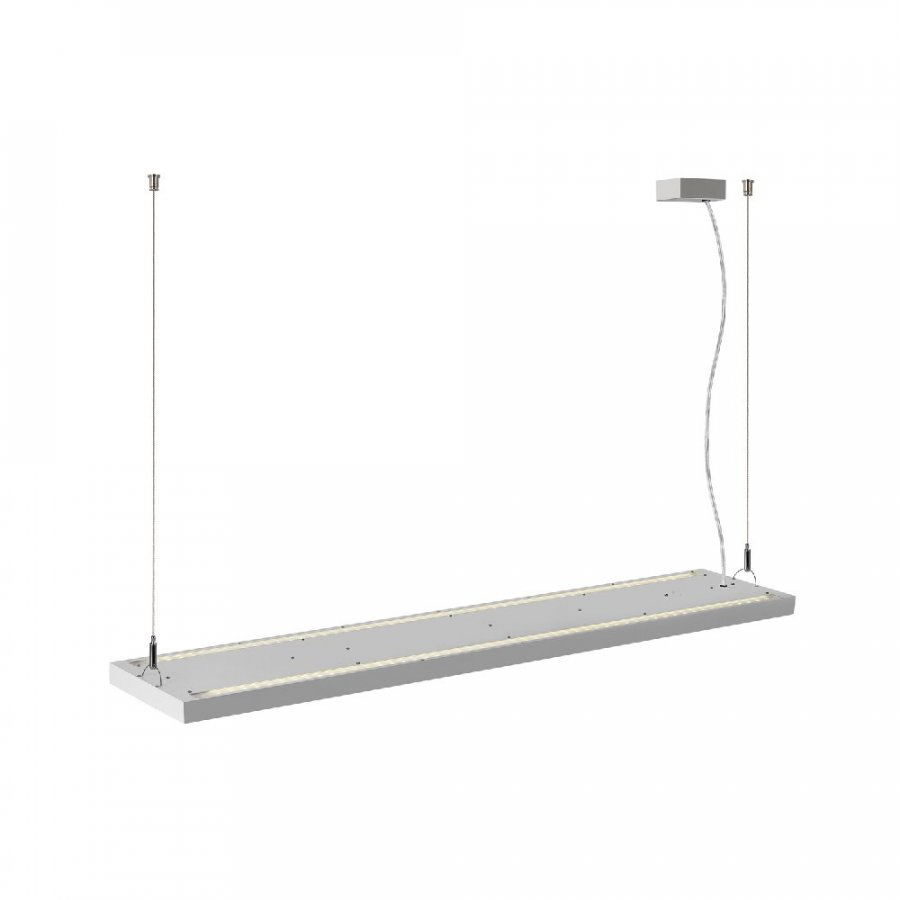 SLV Worklight Pro 120 Pendelleuchte 120cm 4000K DALI Touch grau