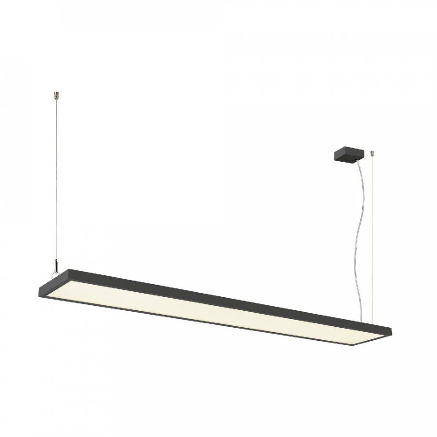 SLV Worklight Pro 150 Pendelleuchte 150cm 4000K DALI Touch schwarz