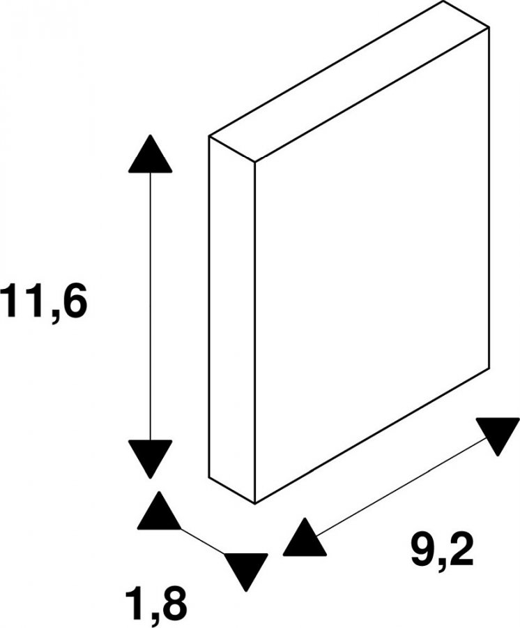 SLV Rahmen für Myra Display, Myraled Wall, Myra Wall und Myra, silbergrau